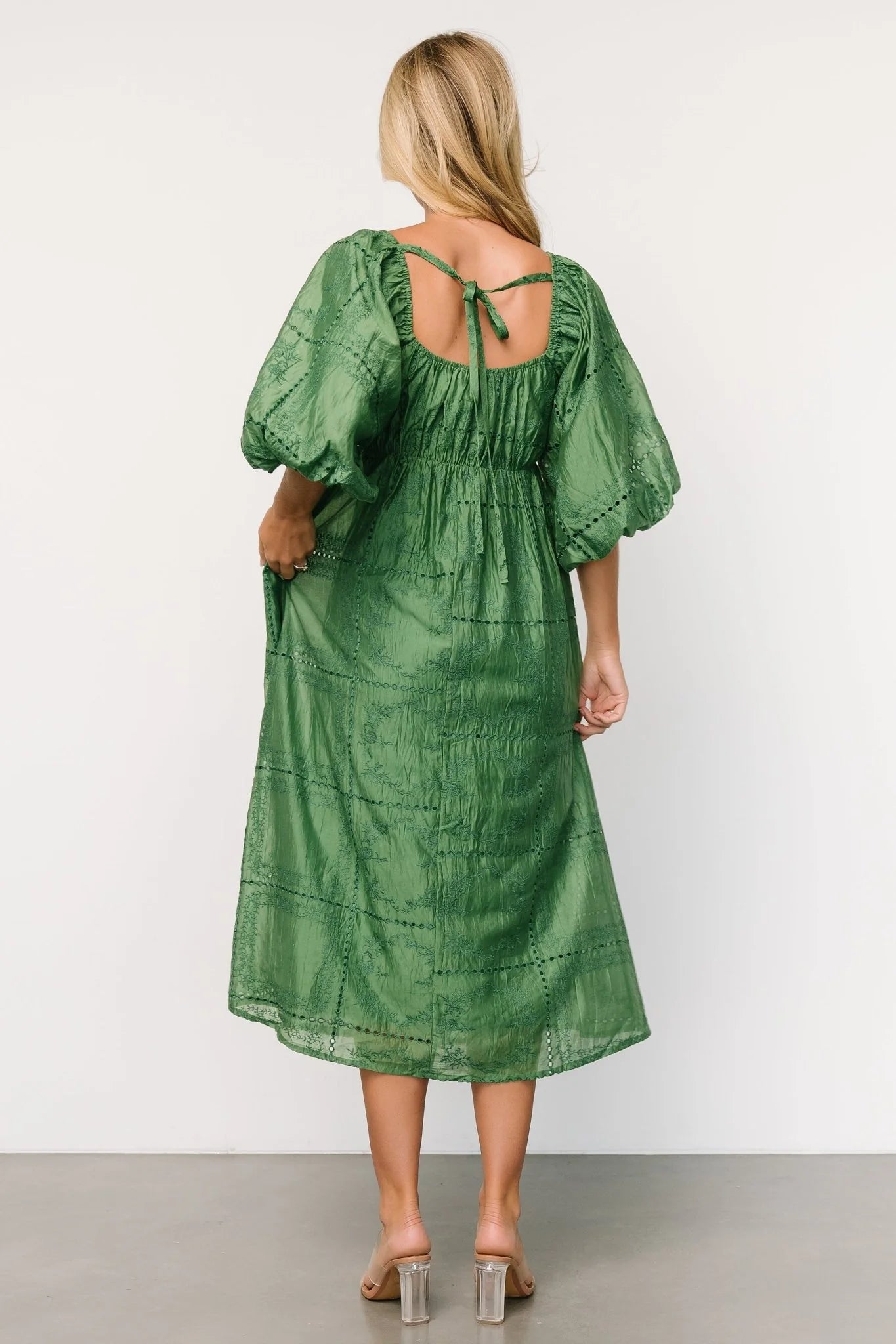 Brynn Midi Dress | Green