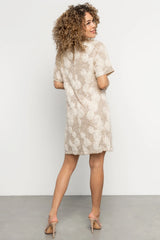 Rhea Sequin Short Dress | Ivory