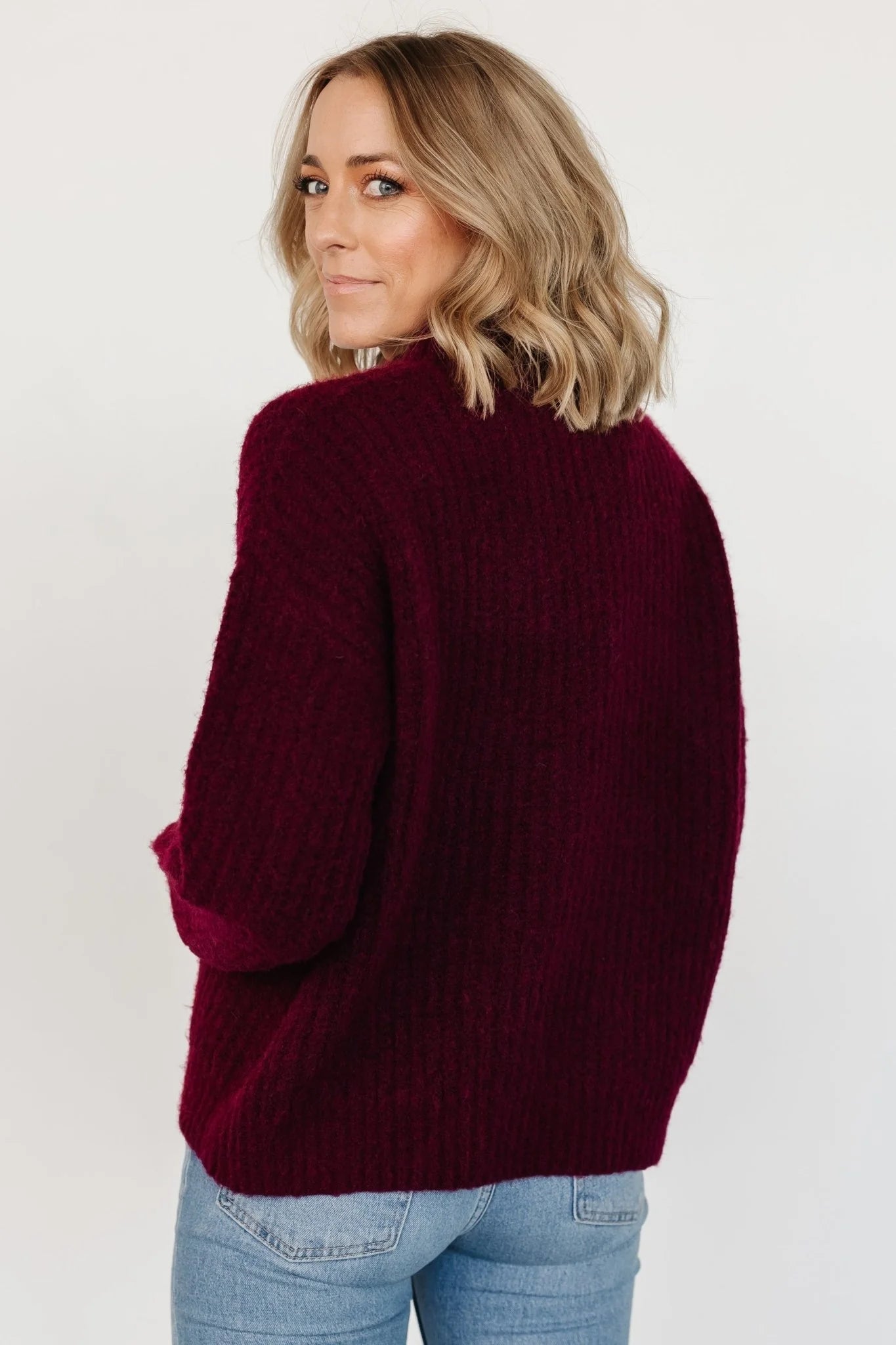 Fallon Sweater | Mulberry
