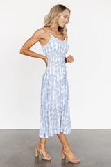 Thebes Tank Midi Dress | Blue Print