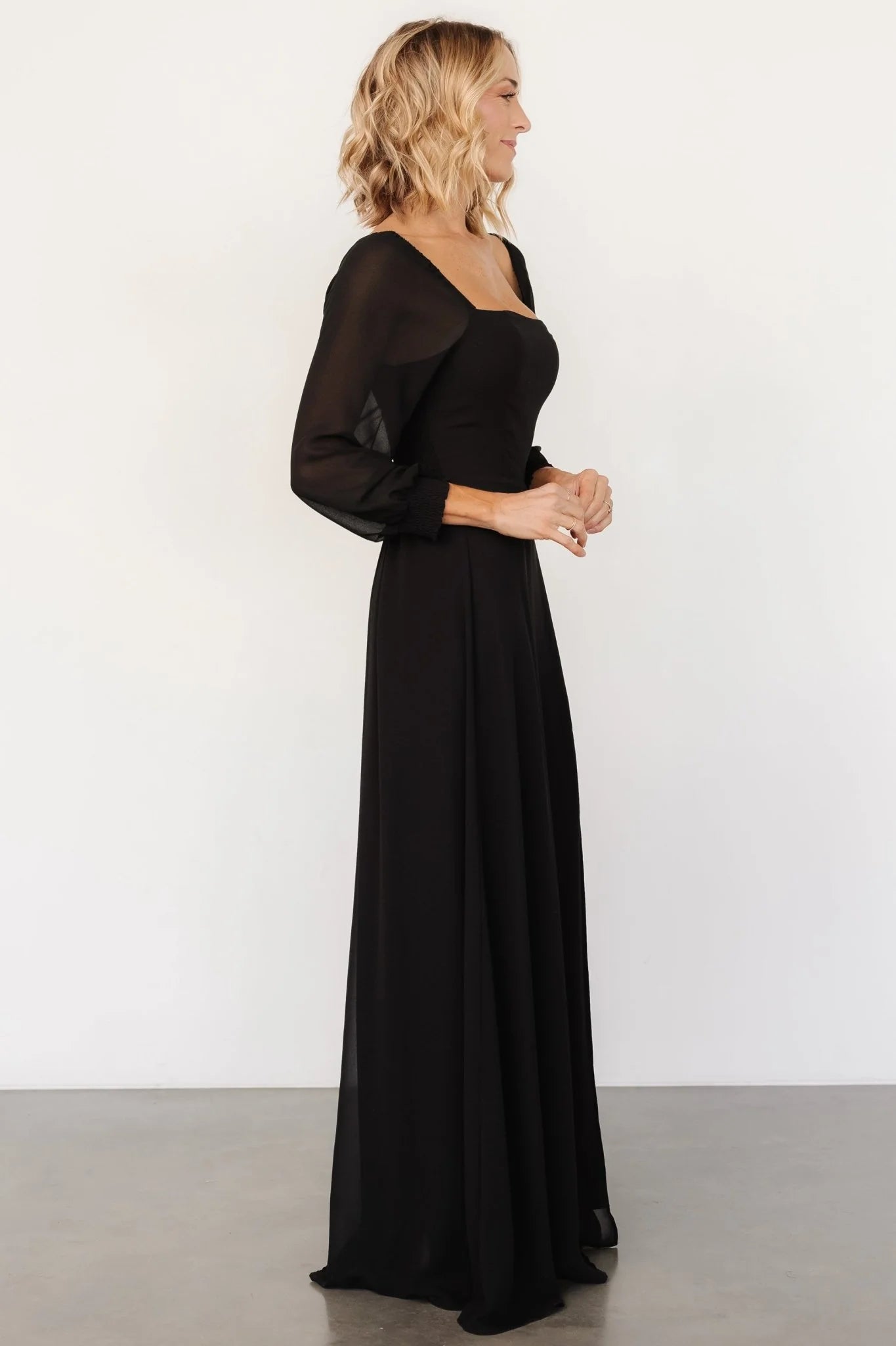 Giselle Maxi Dress | Black