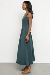 Giavanna Maxi Dress | Dark Green