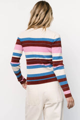 Milwaukee Striped Sweater | Orchid Multi