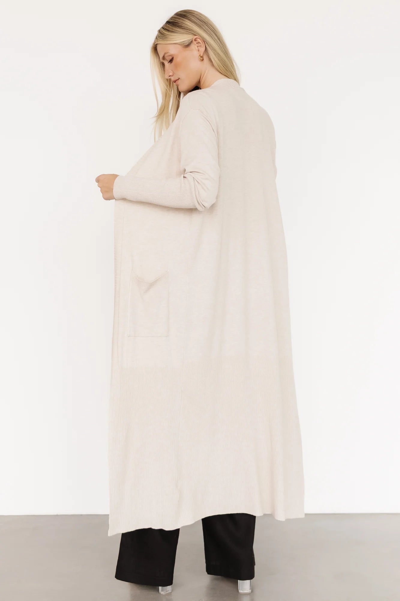 Adrienne Duster Cardigan | Natural