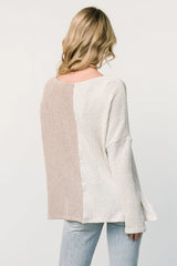 Castelo Knit Top | Natural + Sand