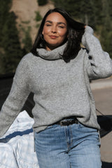 Lyon Turtleneck Sweater | Gray