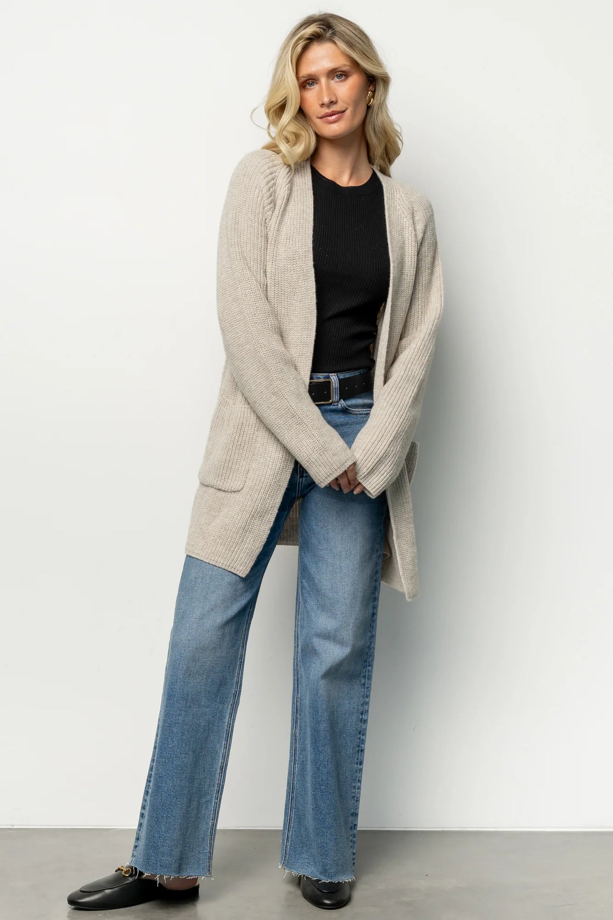 Frankel Pocket Cardigan | Natural