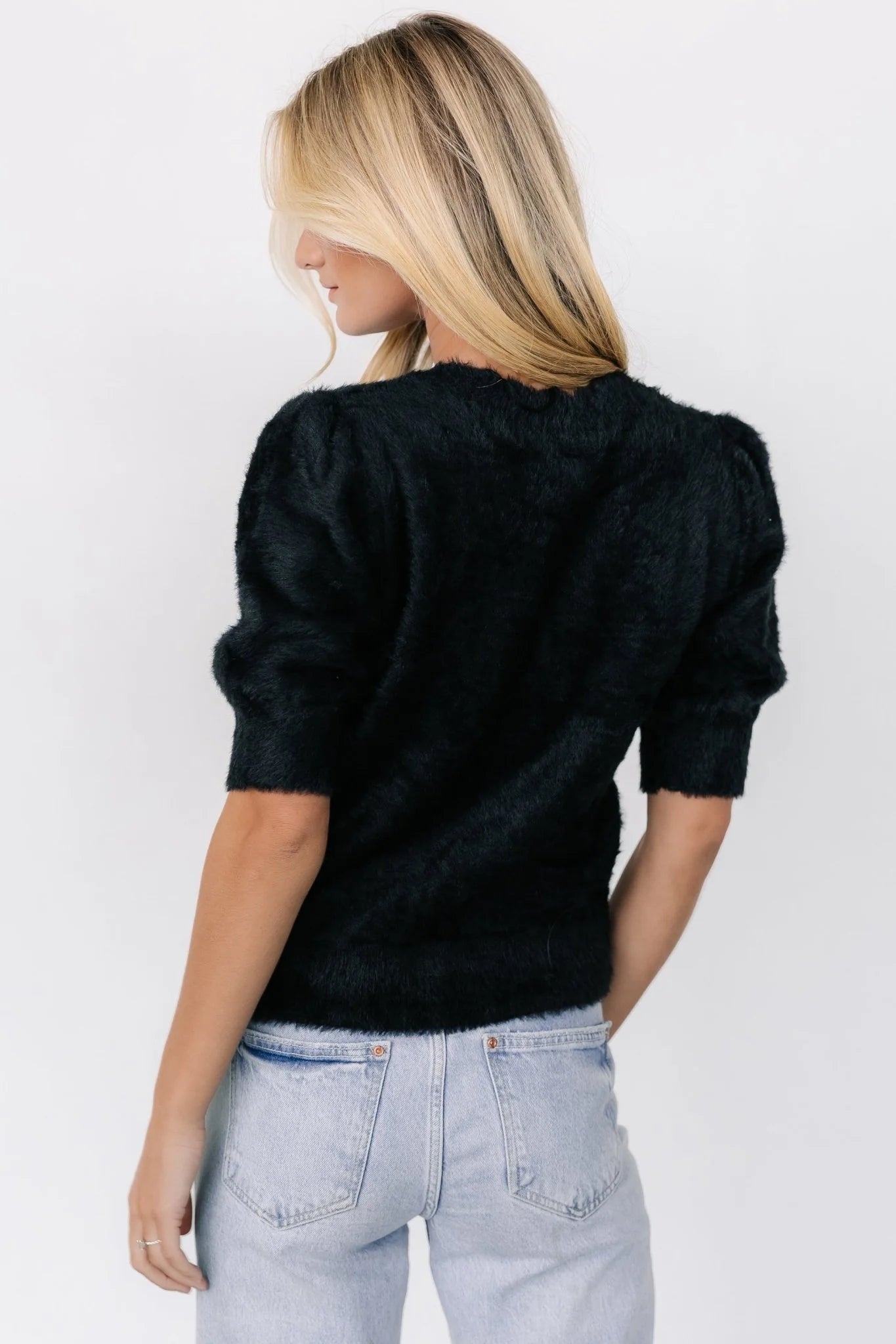 Vail Sweater Top | Black