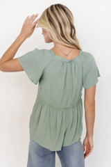 Unity Button Up Top | Sage