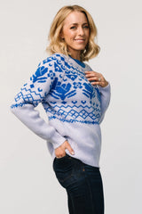 Lucerne Sweater | Blue Multi