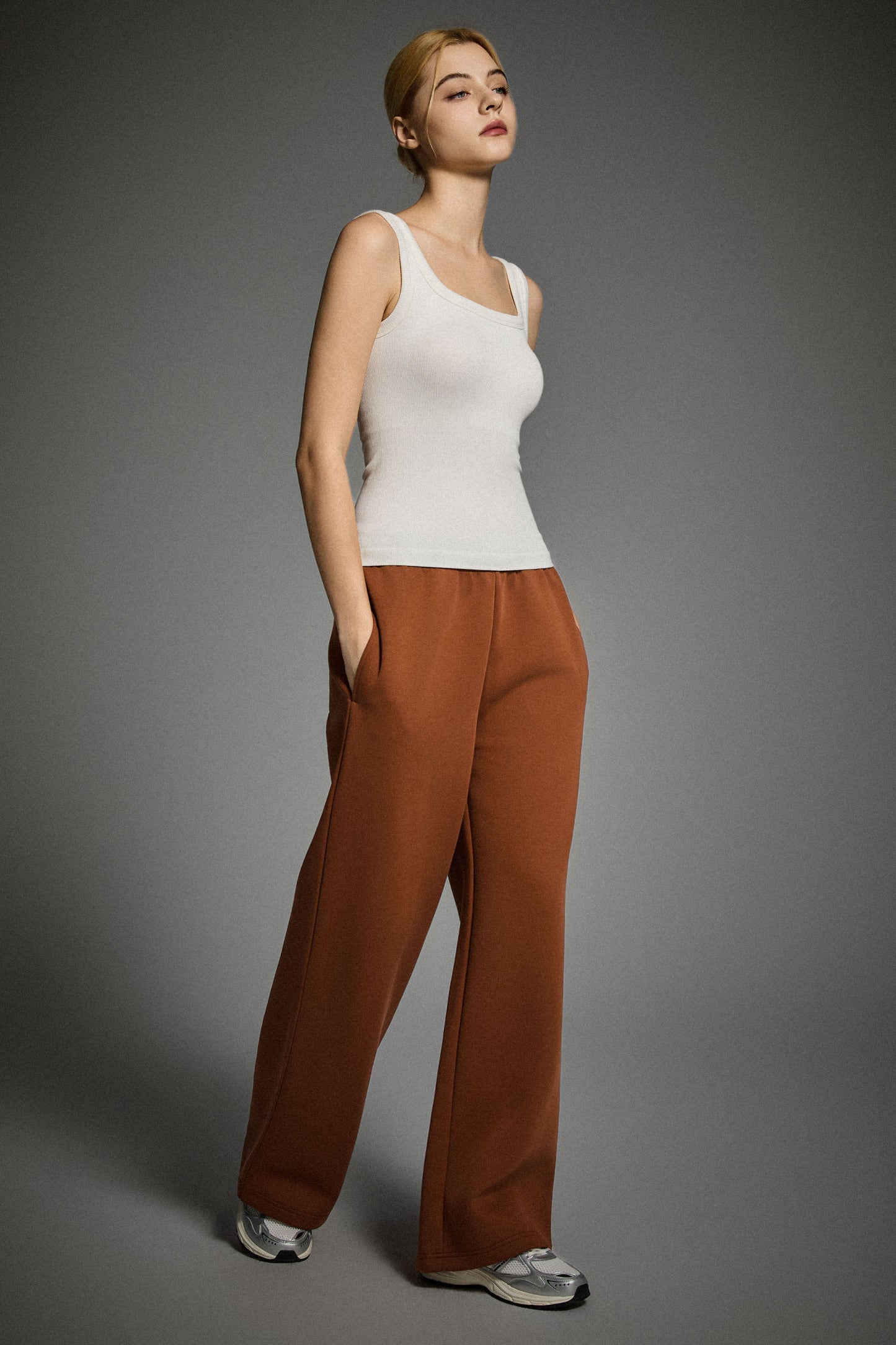 Air Layer Wide-Leg Sweatpants