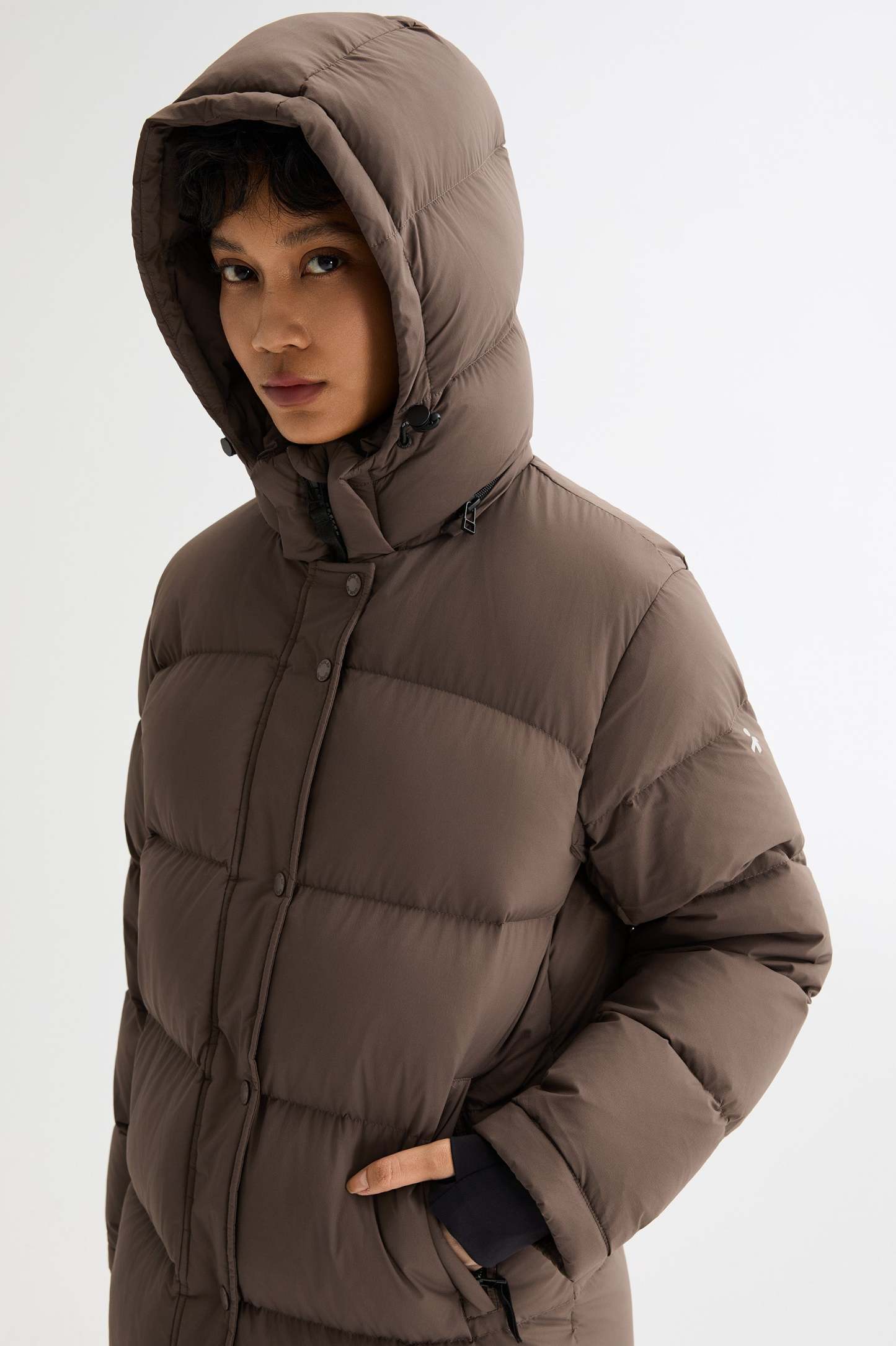 Aurora Detachable Hood Down Puffer