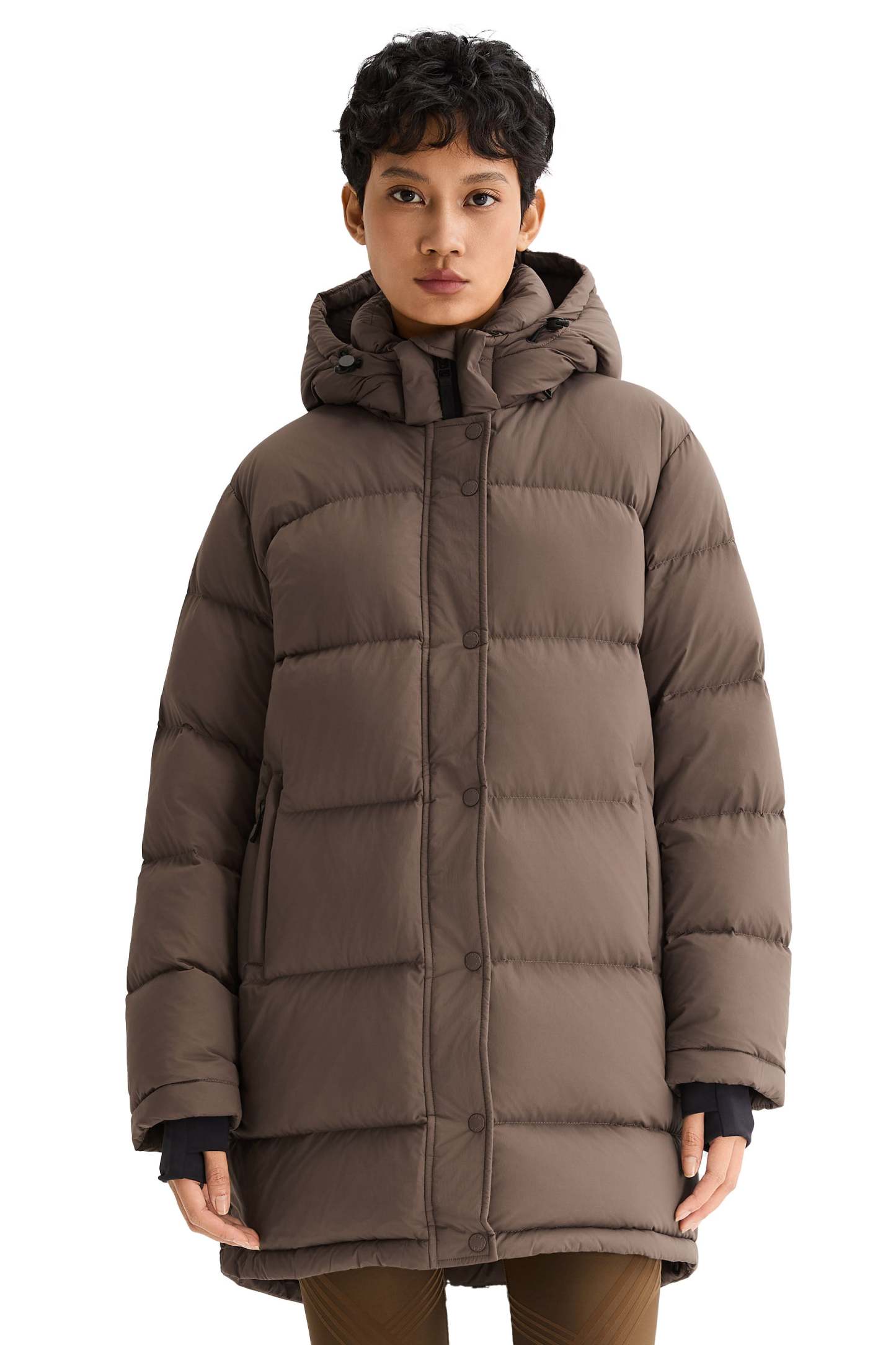 Aurora Detachable Hood Down Puffer