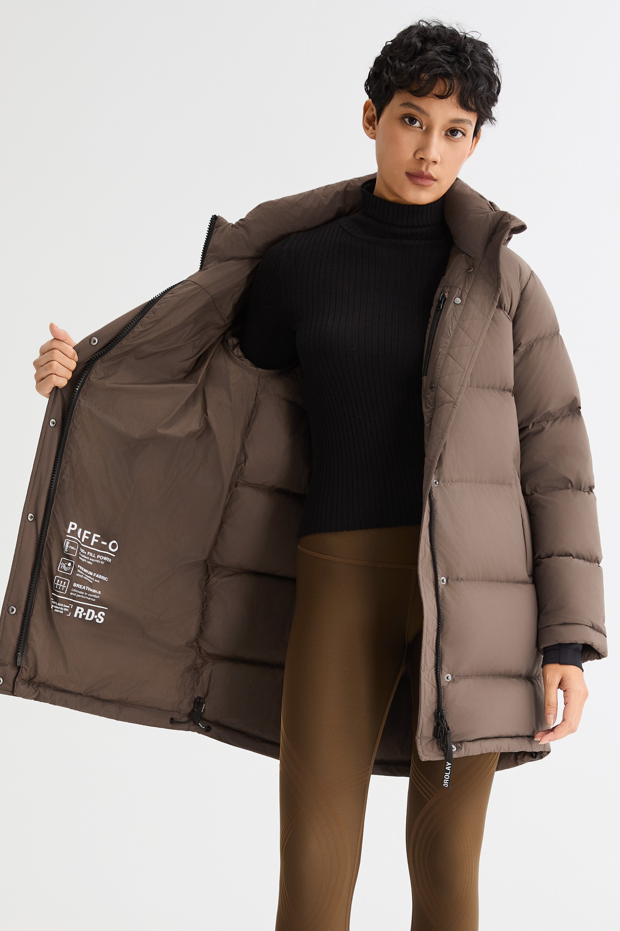 Aurora Detachable Hood Down Puffer