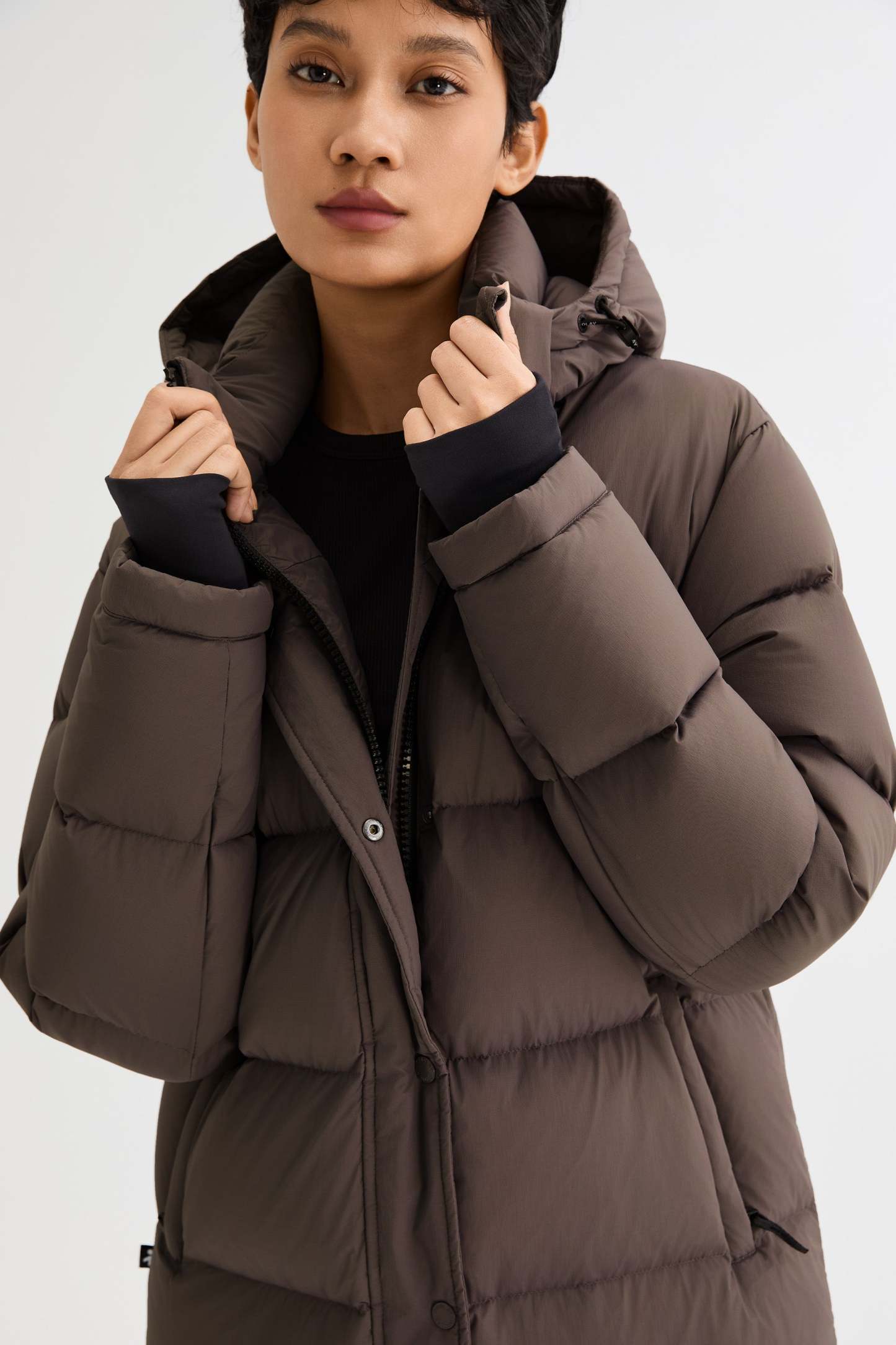 Aurora Long Down Coat