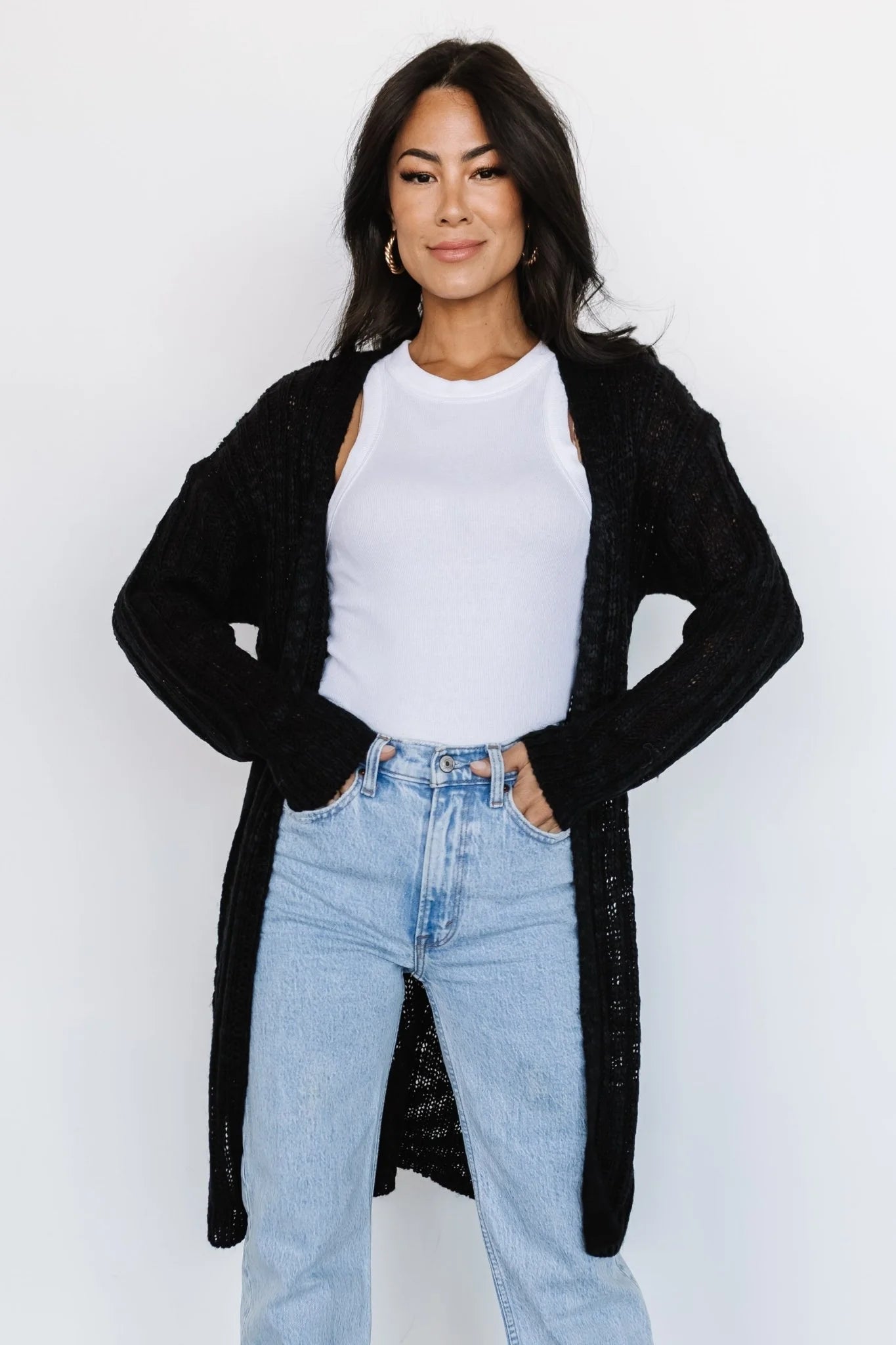 Devman Knit Cardigan | Black
