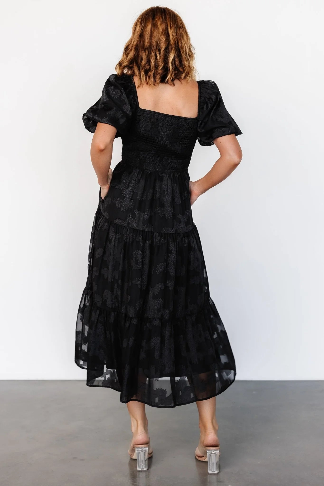 Mae Midi Dress | Black