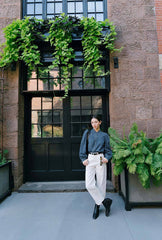 Bentley Straight Cropped Jeans - White