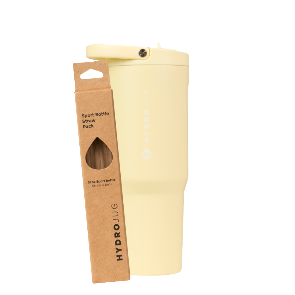 Butter Sport 32oz + Replacement Straw Pack