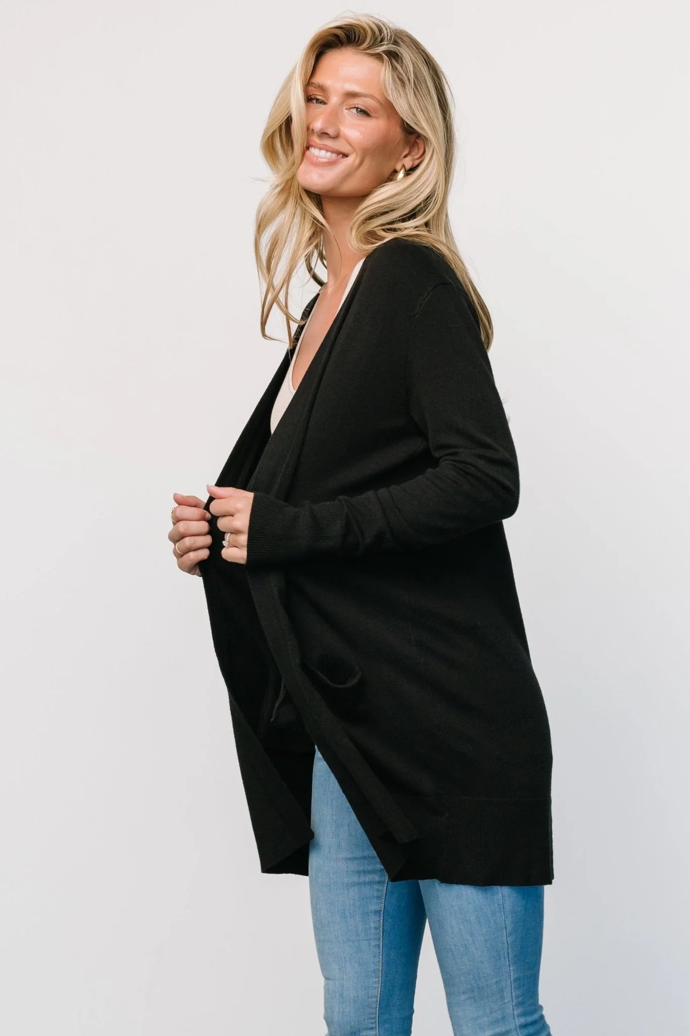 Edison Cardigan | Black