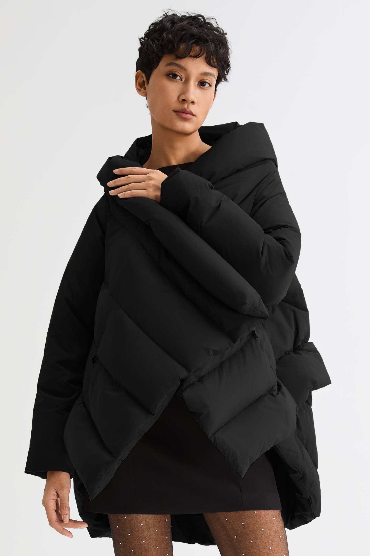 Cloak Puffer Down Coat