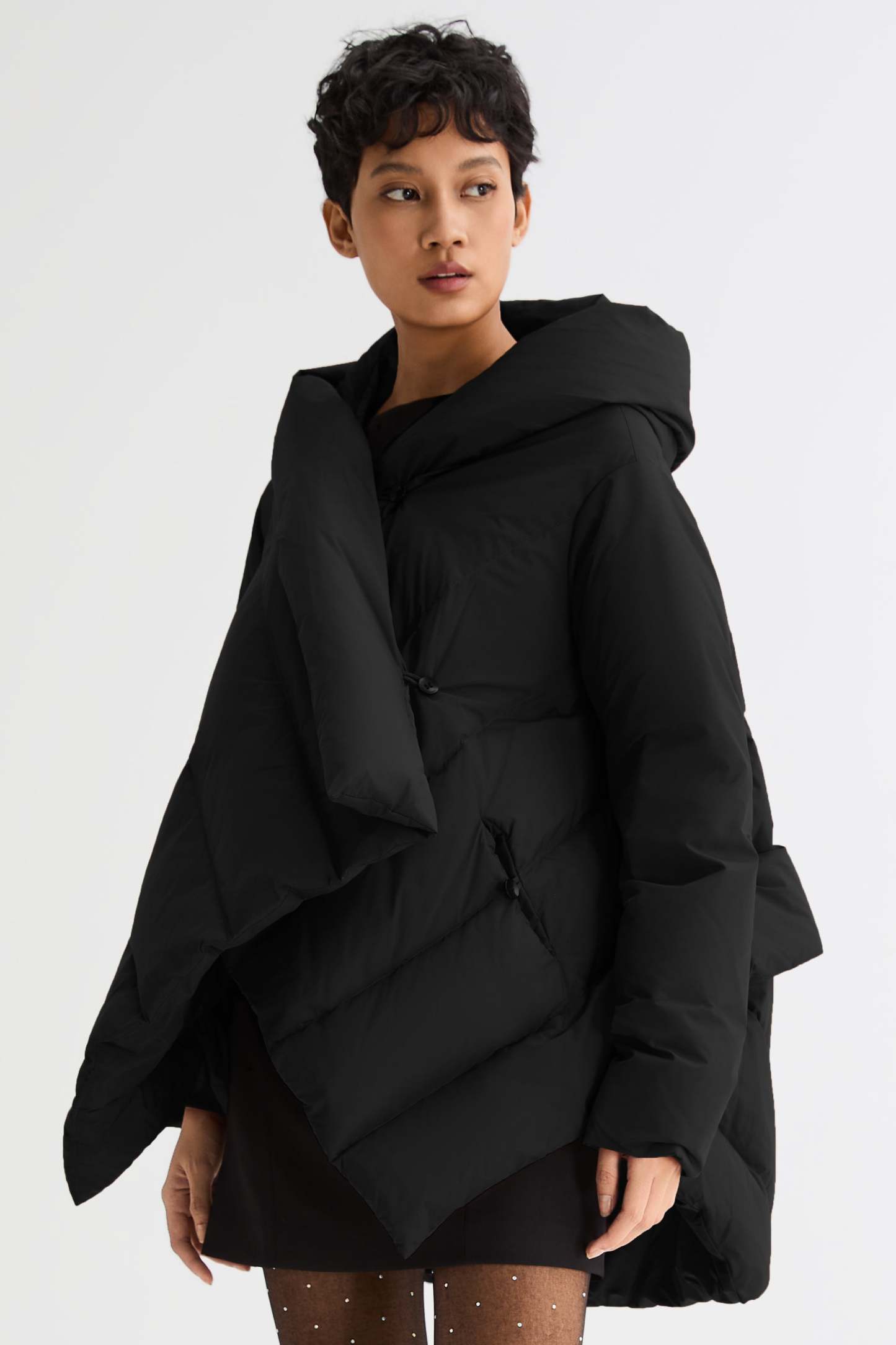 Cloak Puffer Down Coat