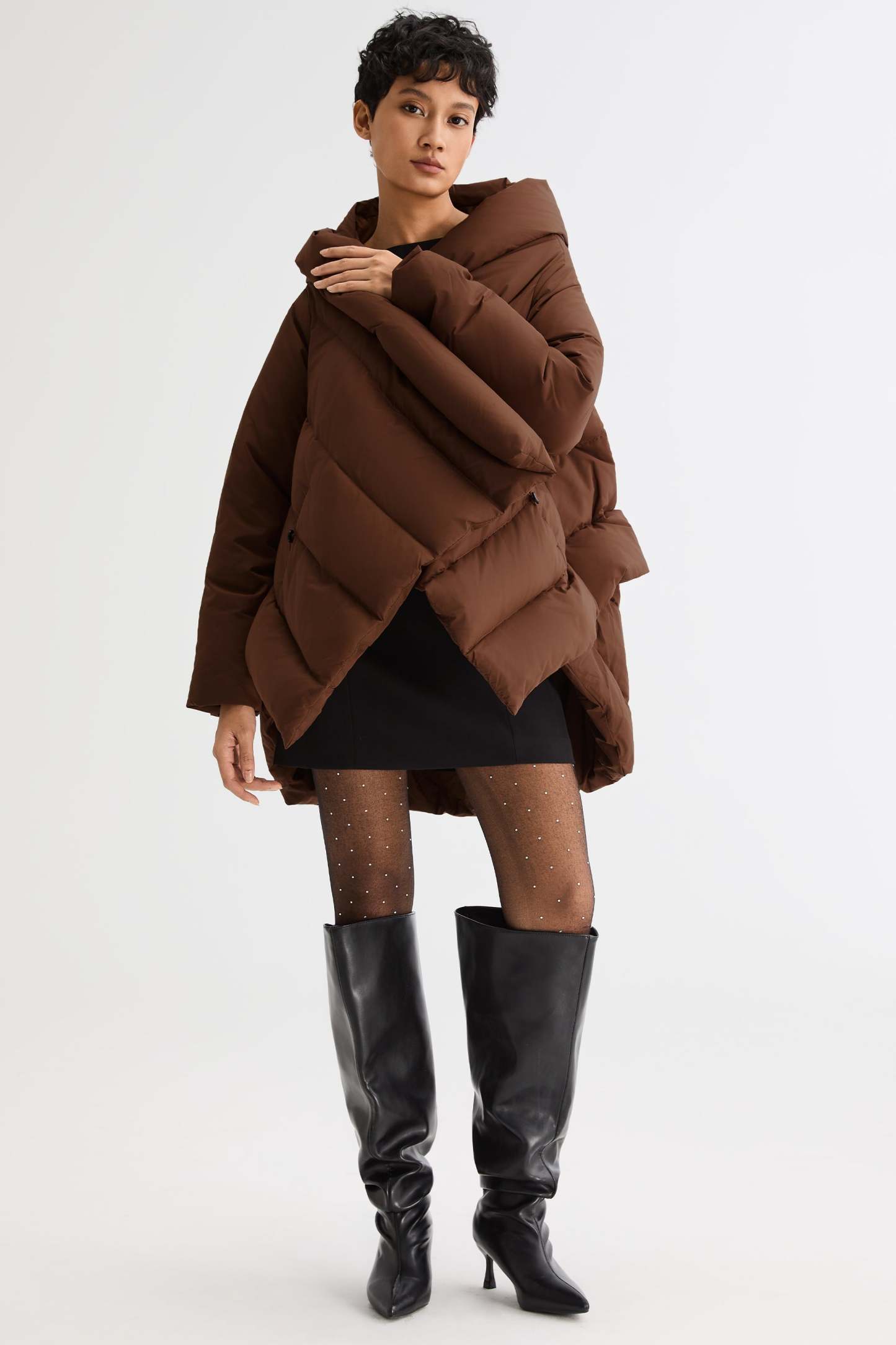 Cloak Puffer Down Coat