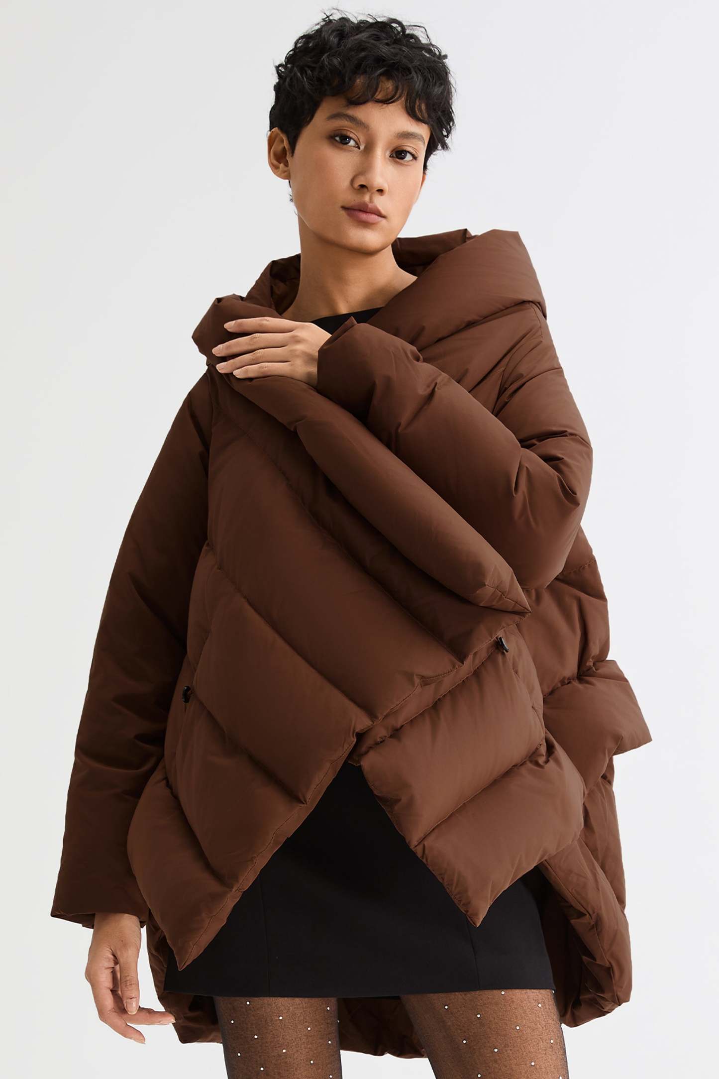 Cloak Puffer Down Coat