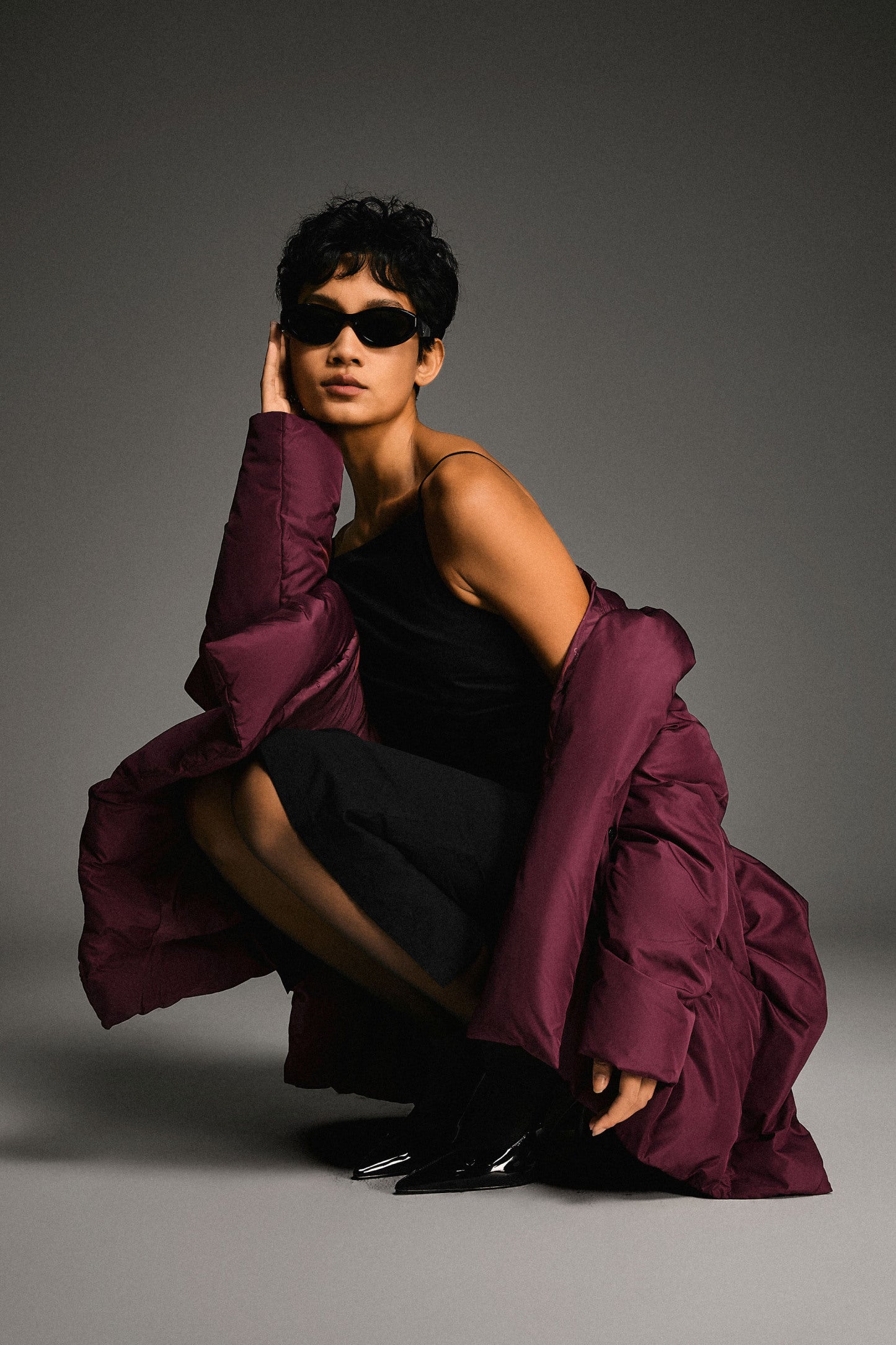 Cloak Puffer Down Coat