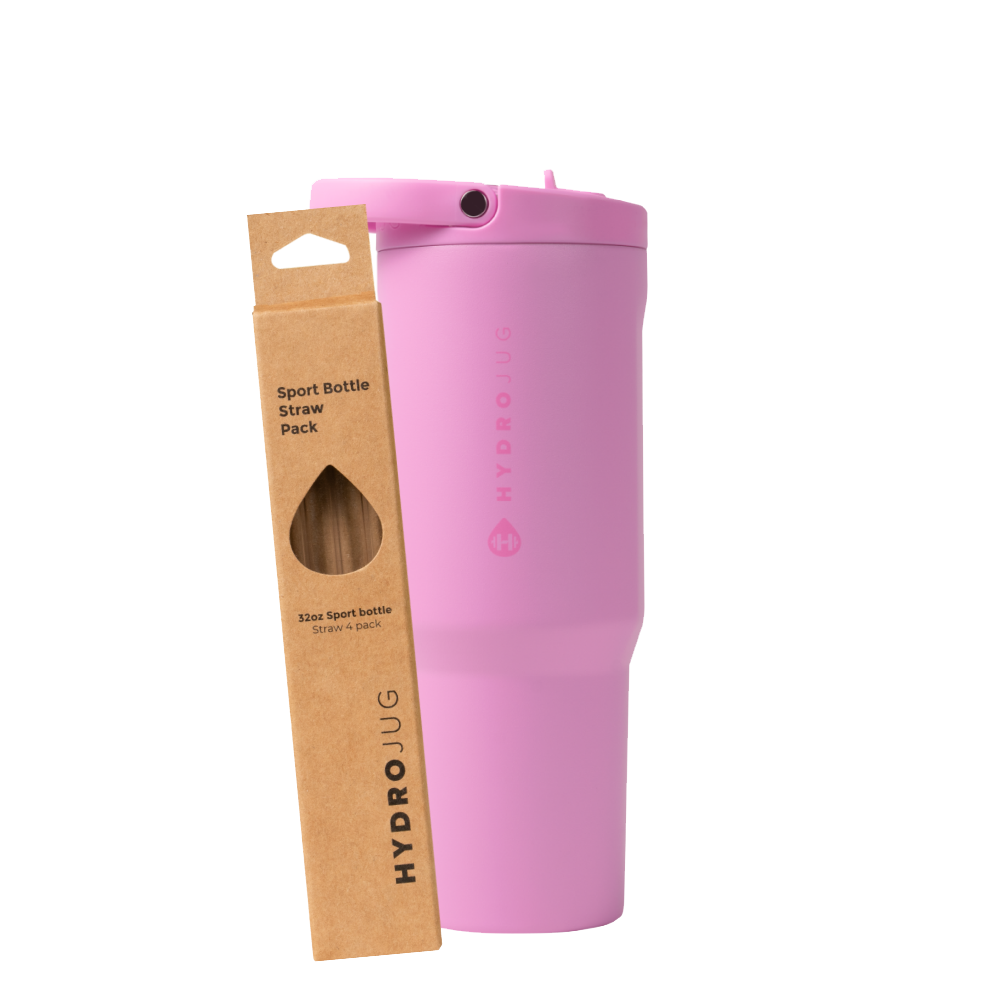Bubblegum Sport 32oz + Replacement Straw Pack