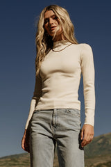 Frances Knit Top | Ivory