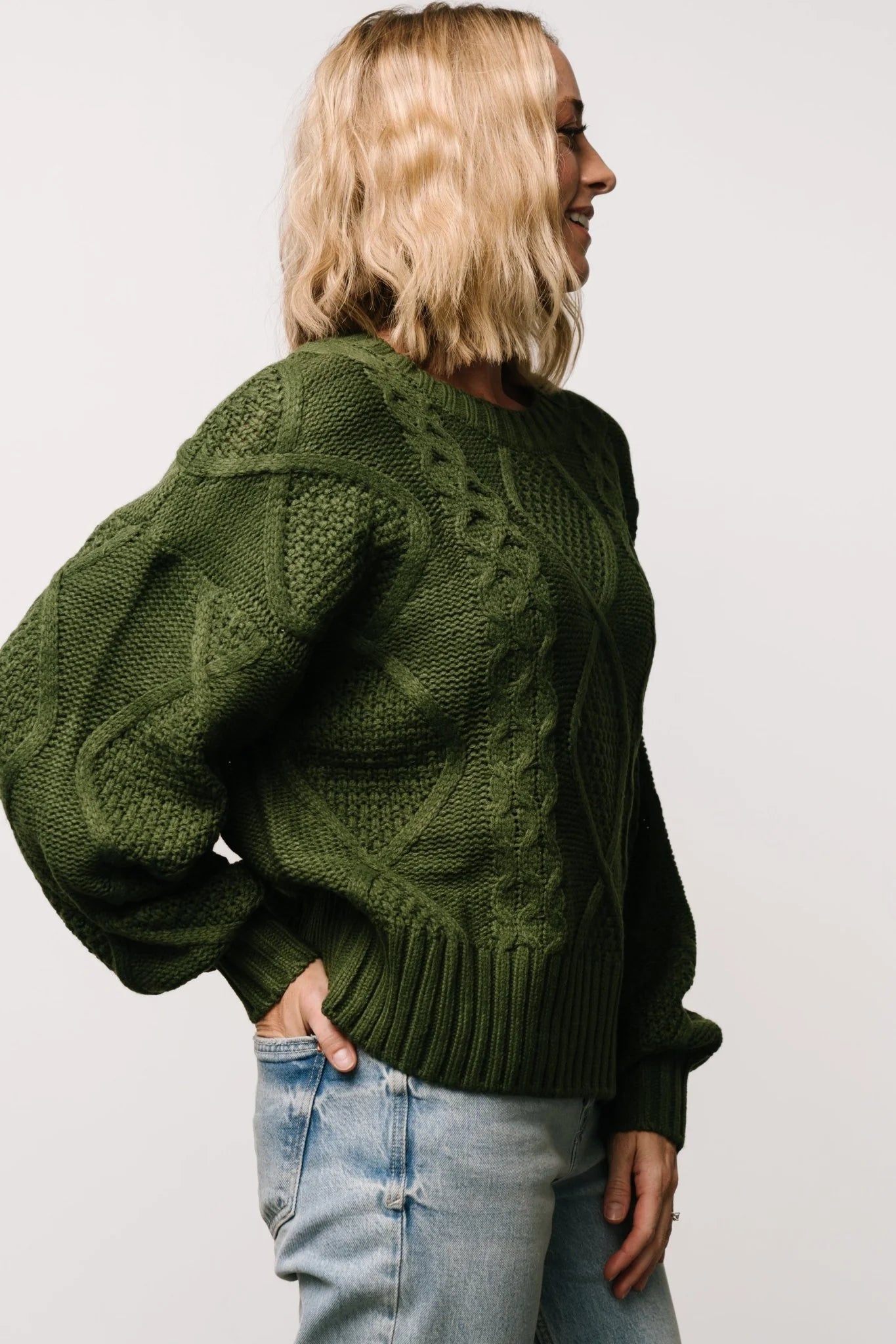 Anthony Knit Sweater | Green