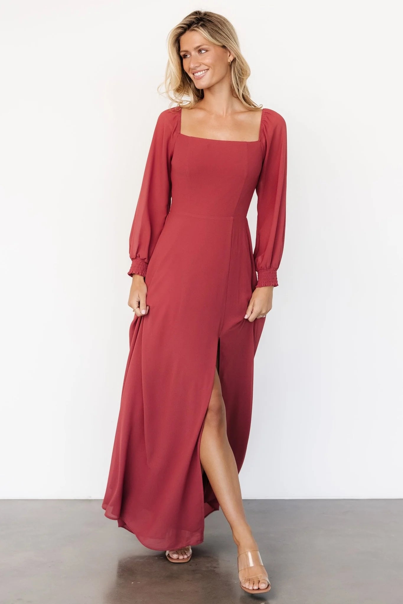Giselle Maxi Dress | Terracotta