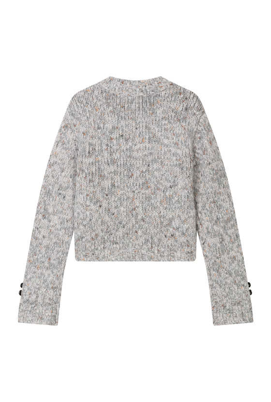 Colt Wool Cardigan - Grey
