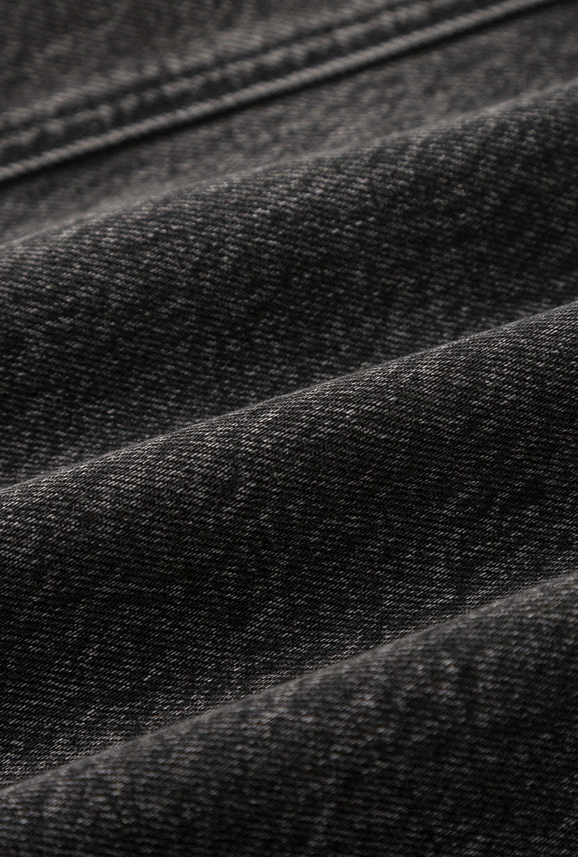 Debbie Denim Pencil Skirt - Black