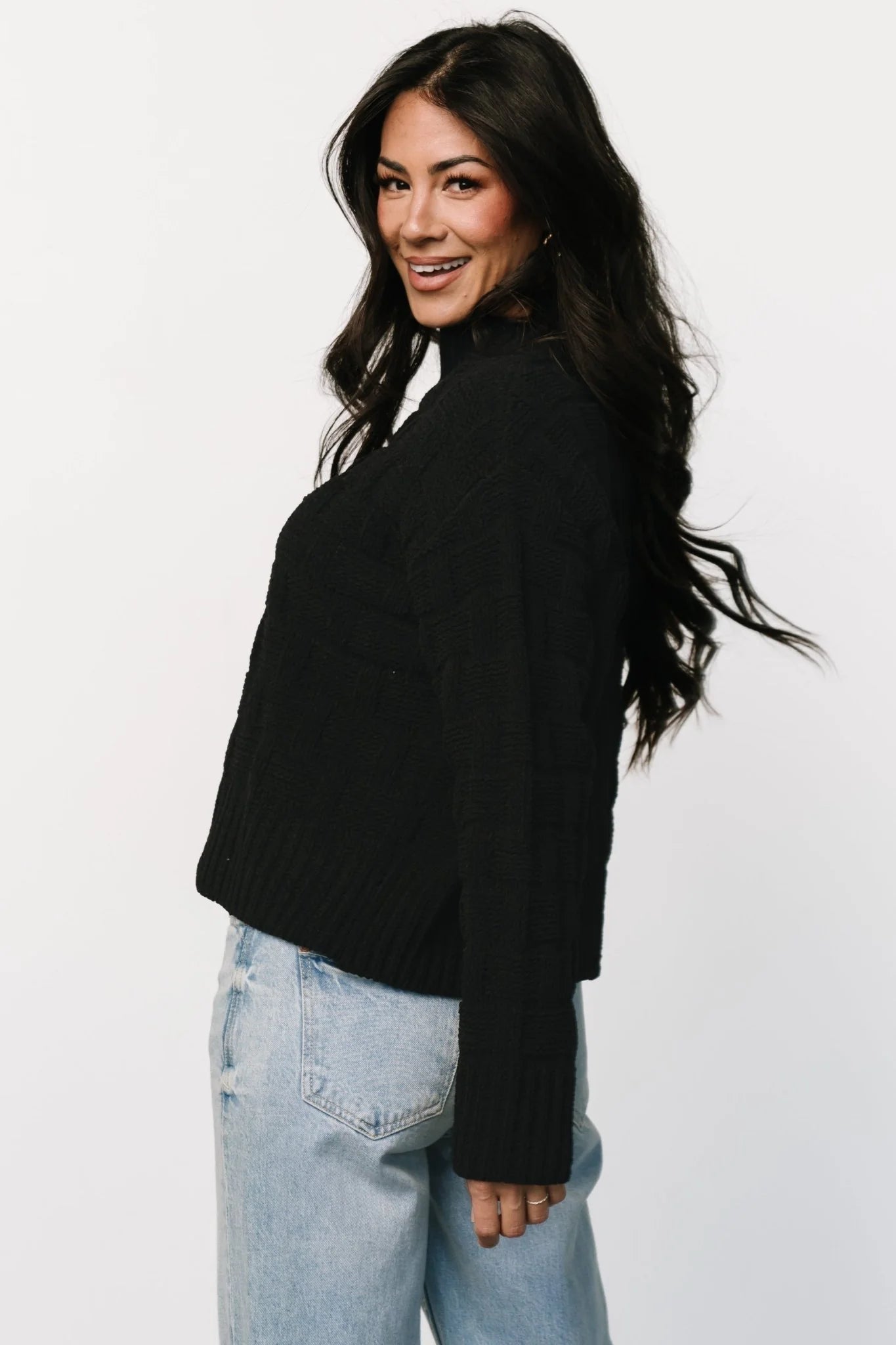 Stetson Knit Sweater | Black