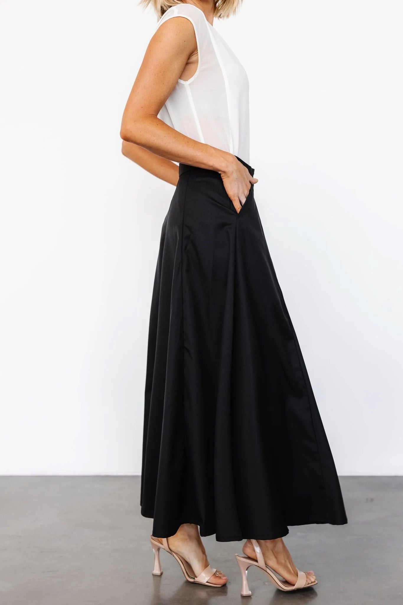 Shaylyn Maxi Skirt | Black