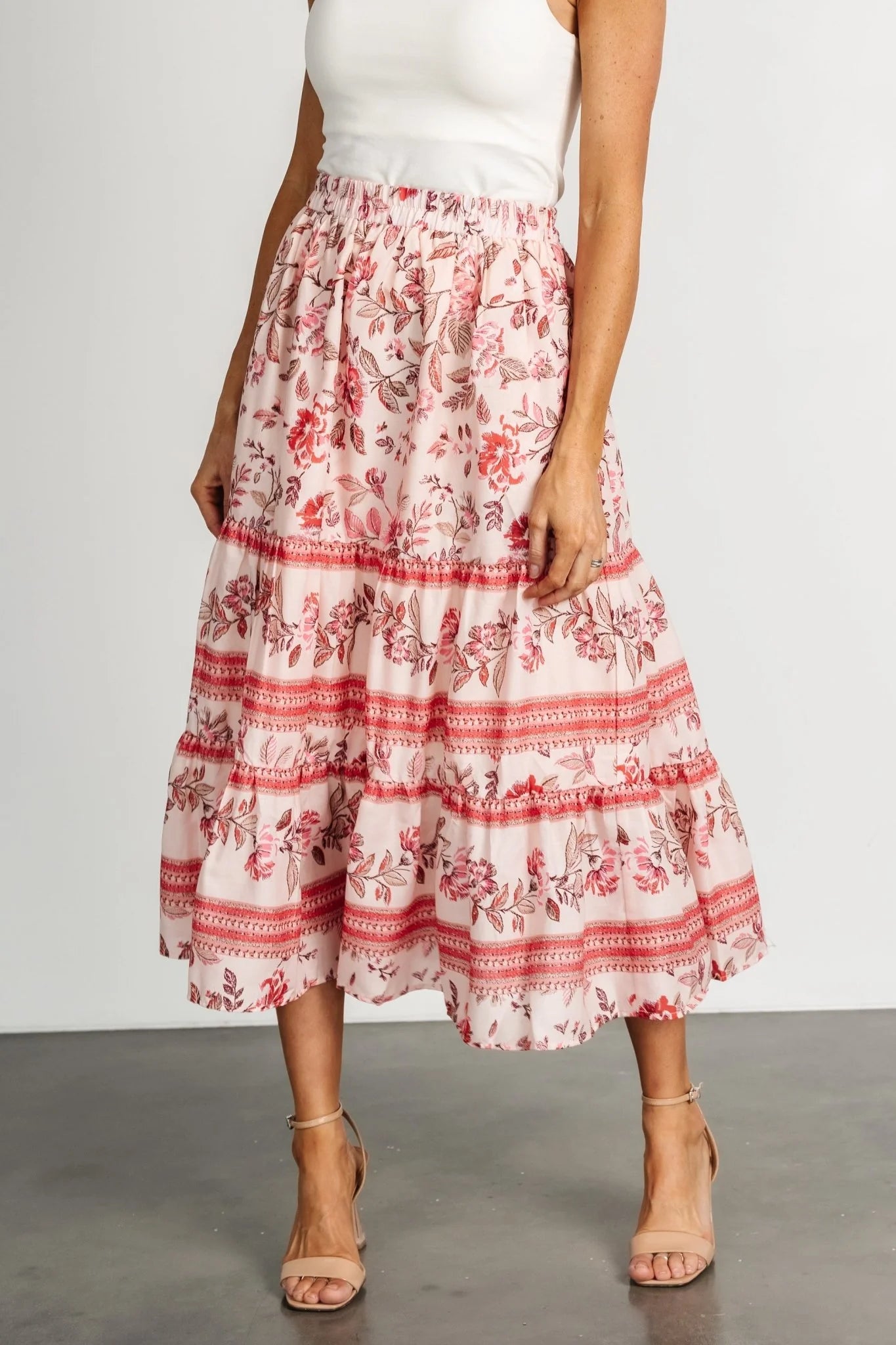 Meg Skirt | Blush Multi