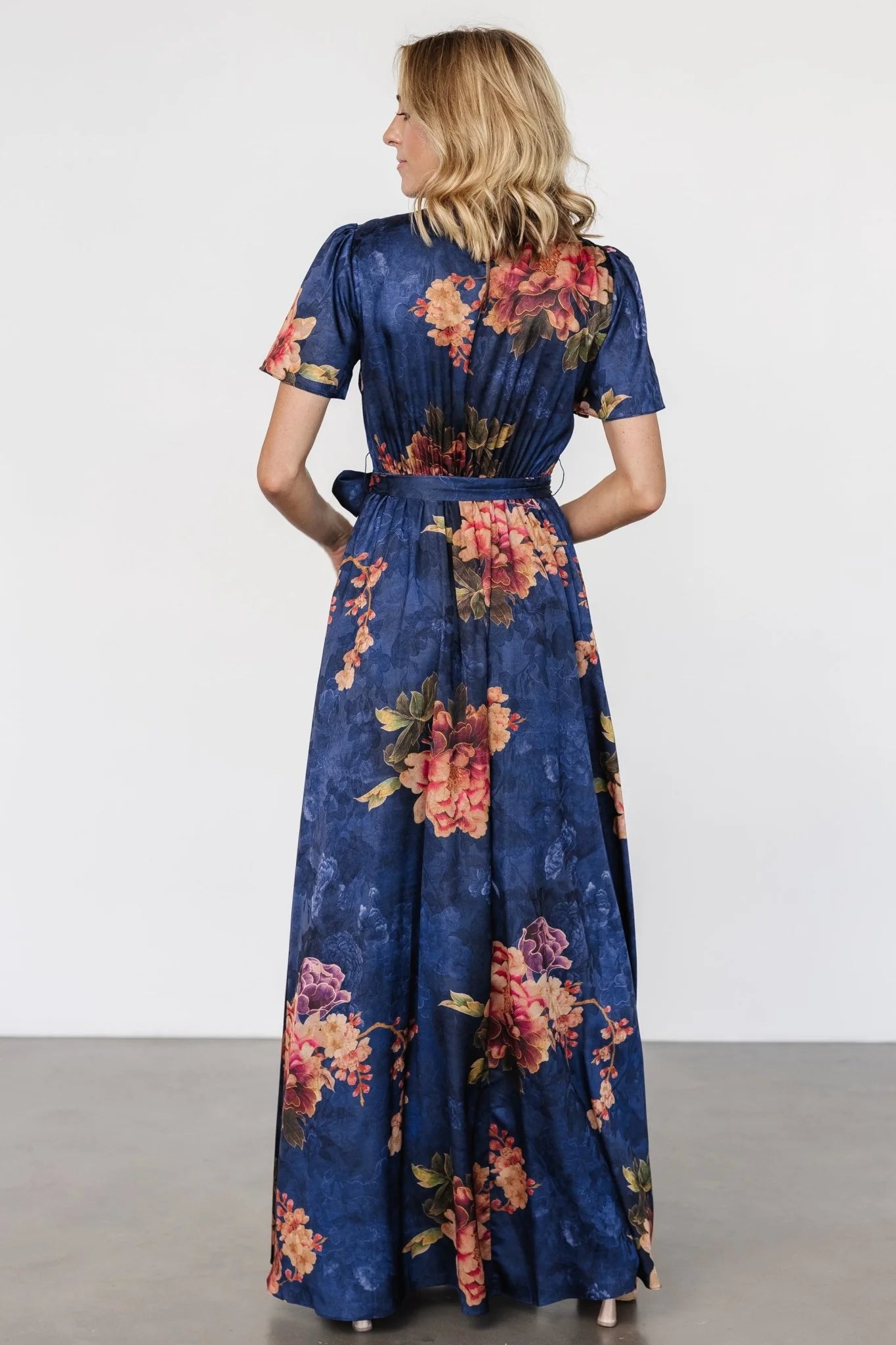 Colina Maxi Dress | Navy Floral