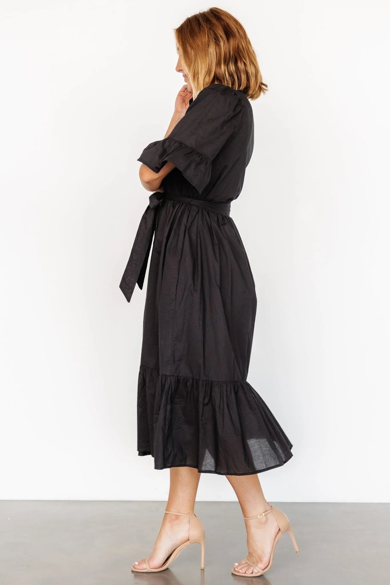 Mirielle Midi Dress | Black