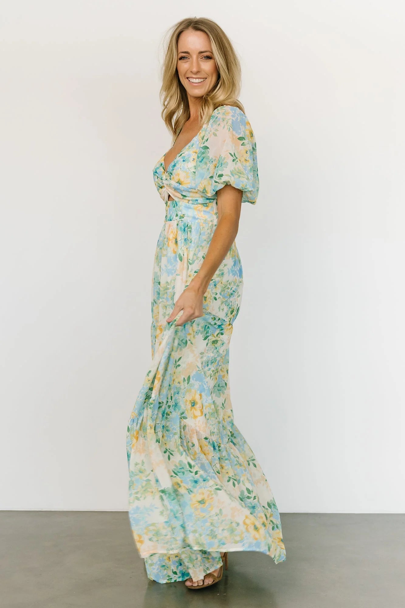 Maya Maxi Dress | Garden Multi