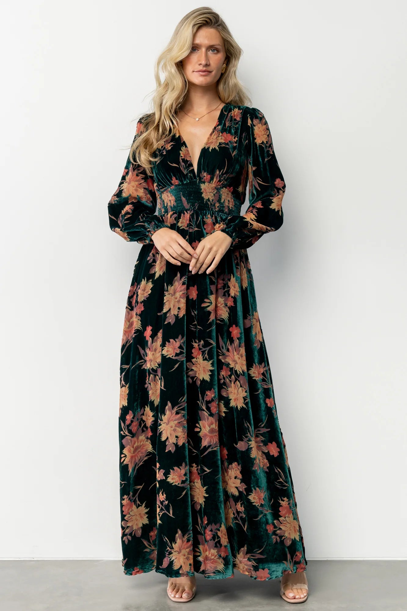 Elina Maxi Dress | Jade Multi Floral
