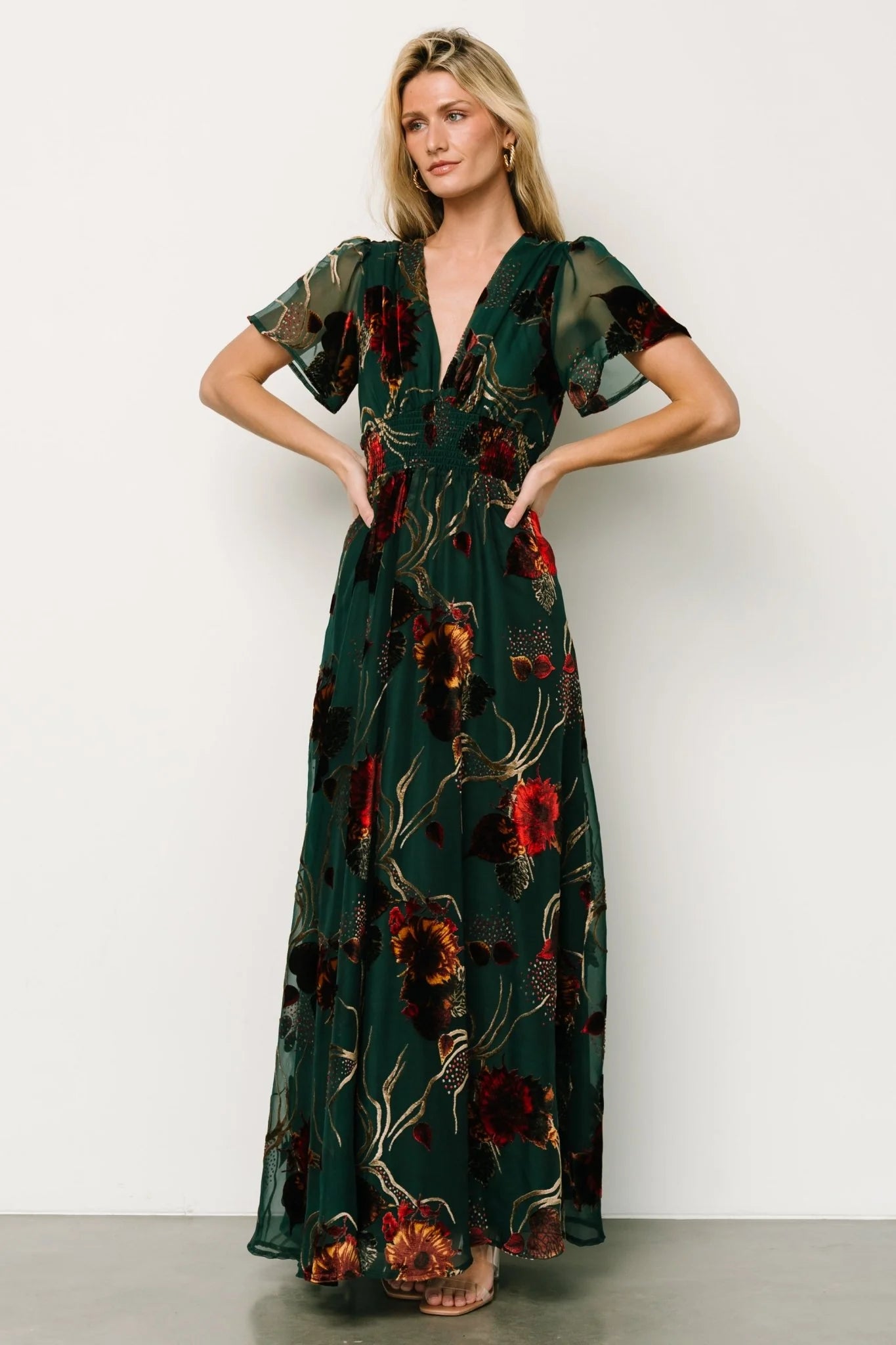 Valen Maxi Dress | Jade Multi