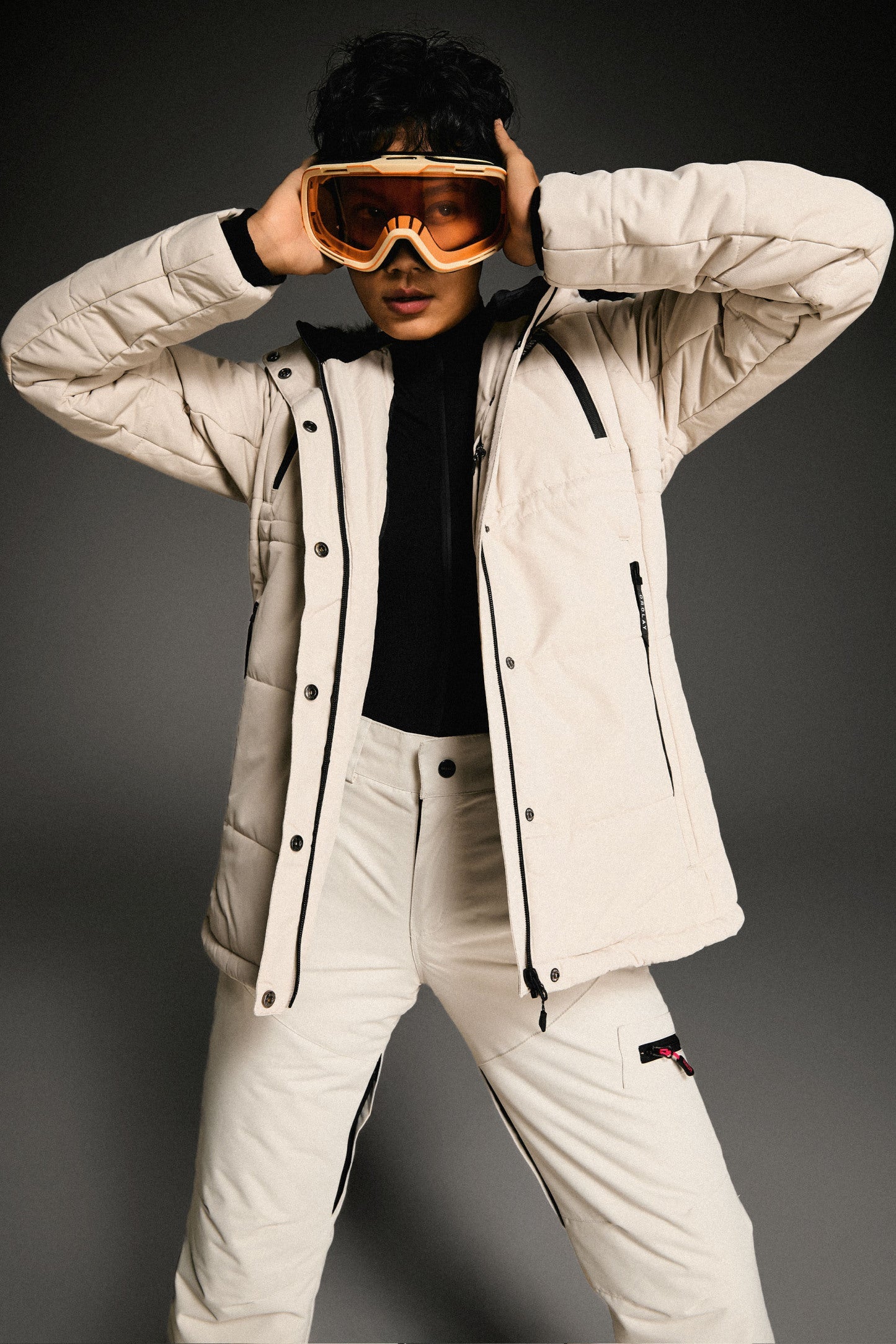 Faux Fur Hooded Mountain Parka Jacket