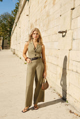 Mitzi Jumpsuit - Camel