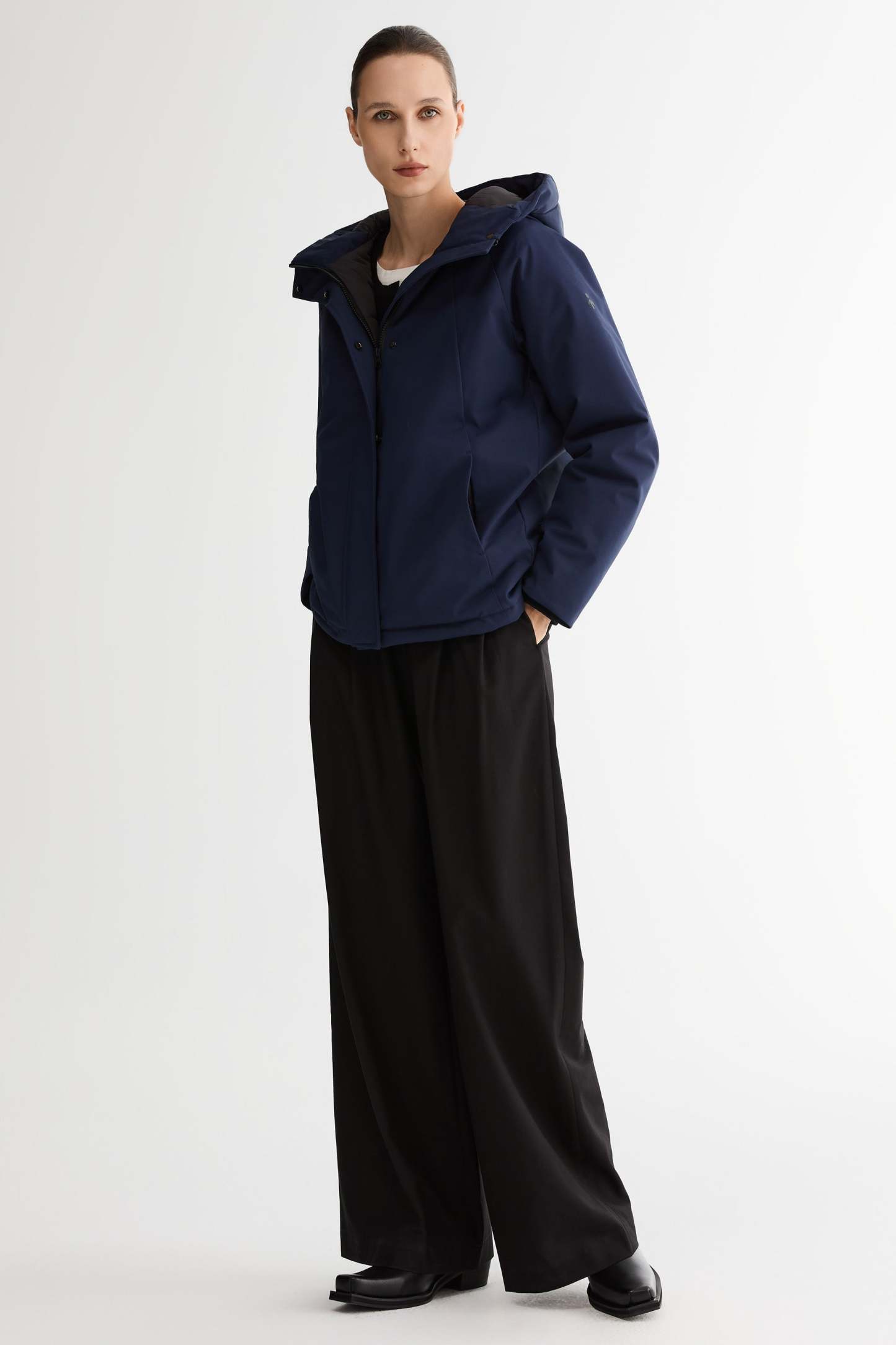 Lightweight Cropped Everyday Parka Jacket