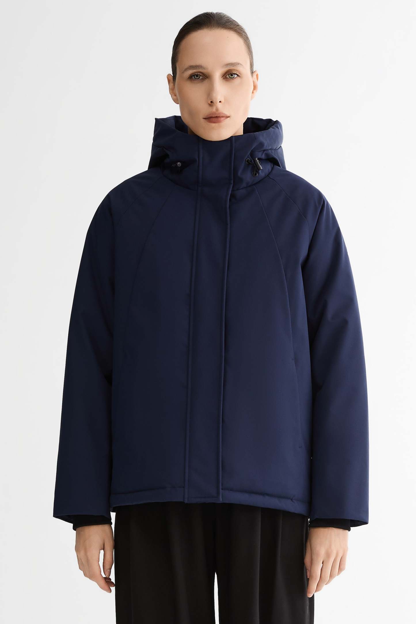 Lightweight Cropped Everyday Parka Jacket
