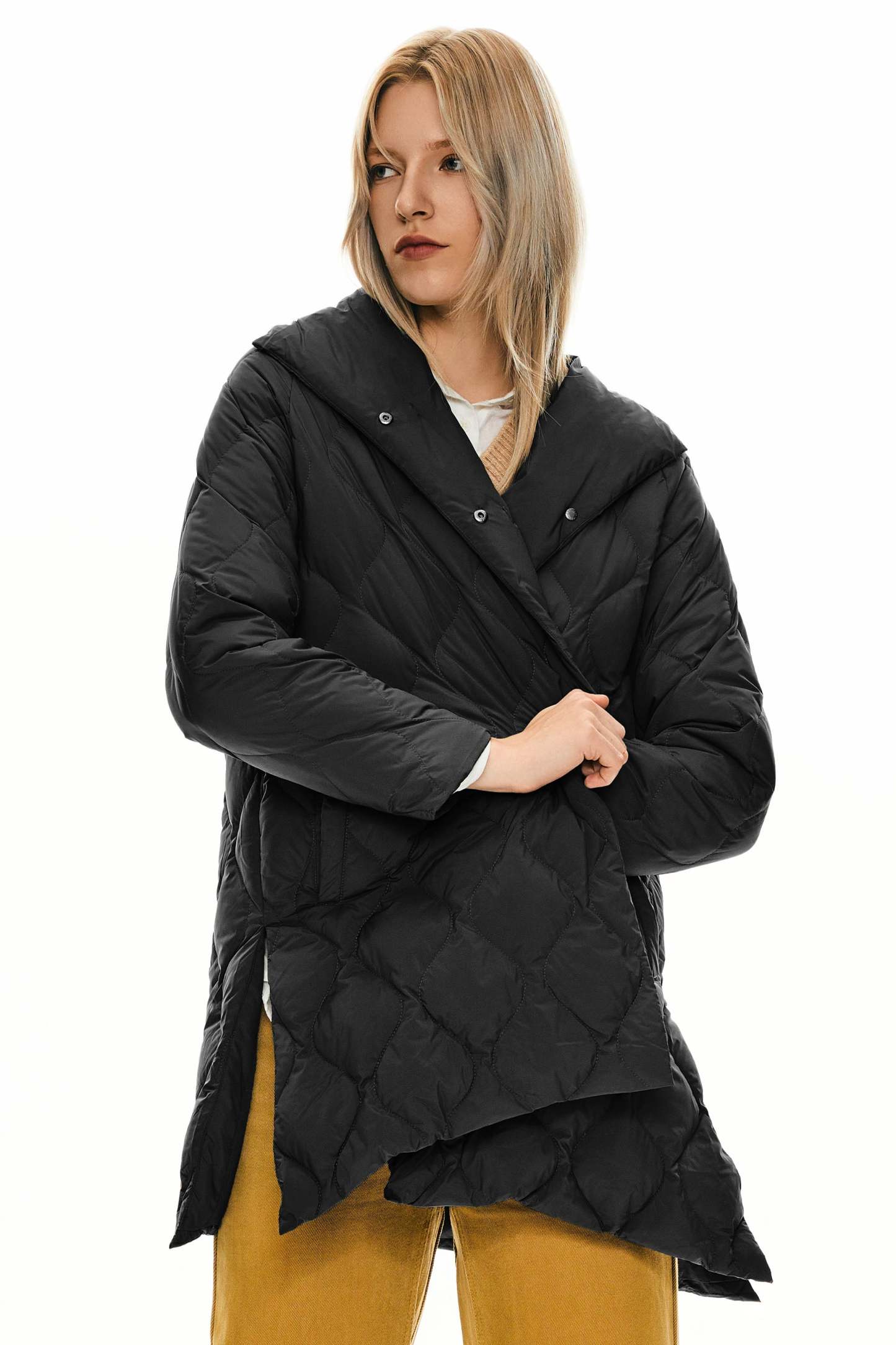 Lightweight Long-Sleeve Down Puffer Jacket