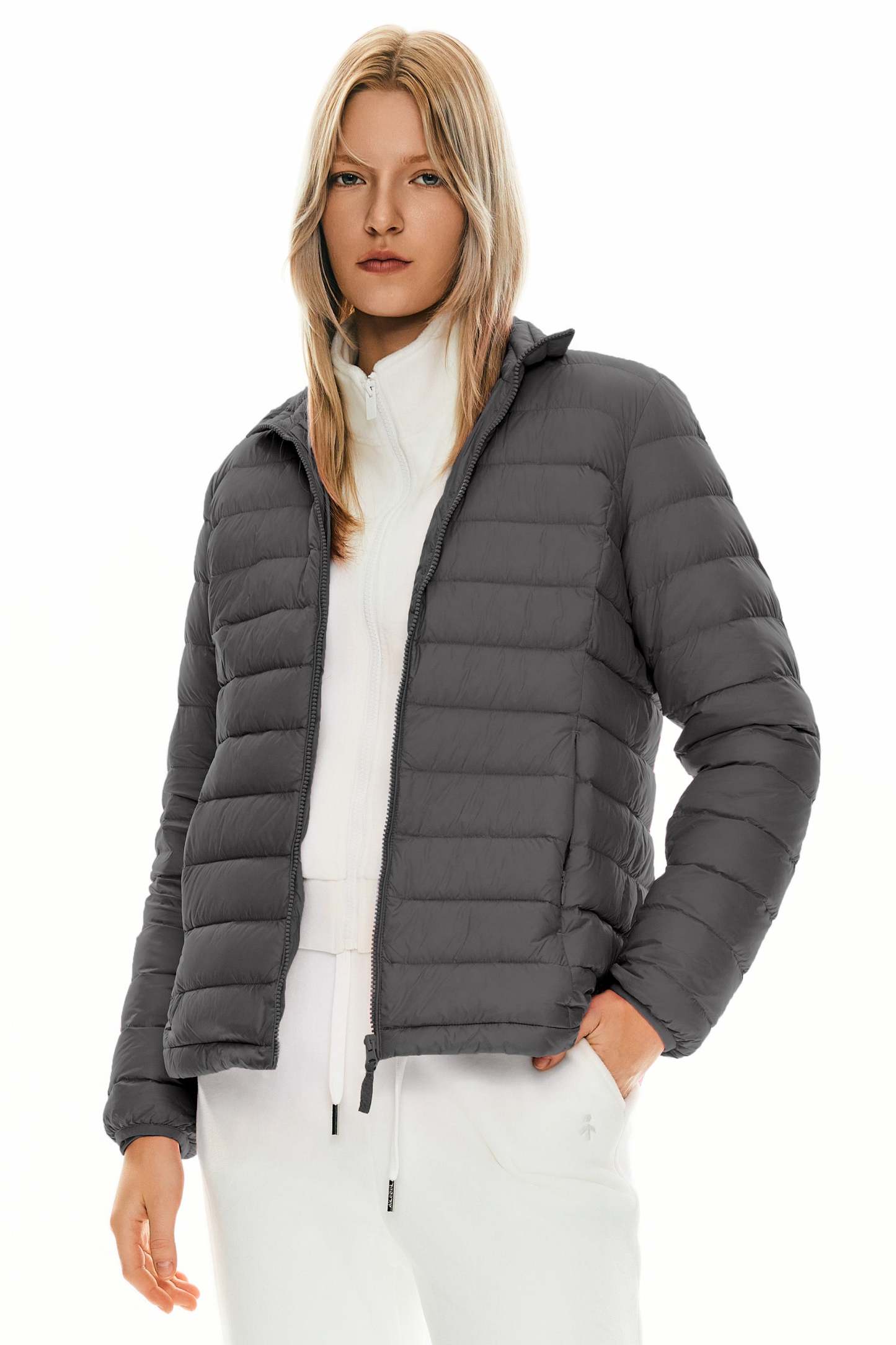Lightweight Quilted Packable Down Jacket