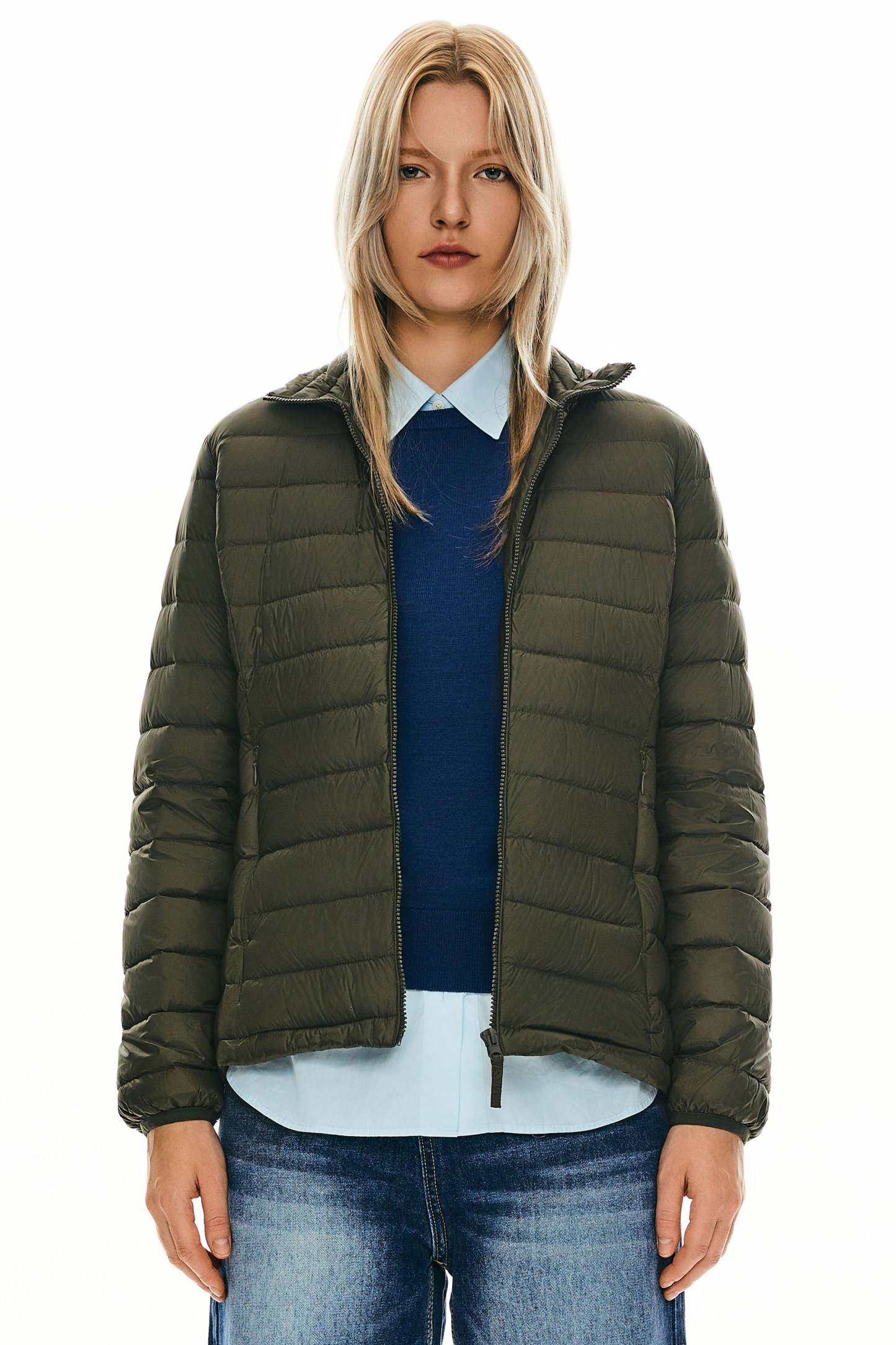 Lightweight Quilted Packable Down Jacket